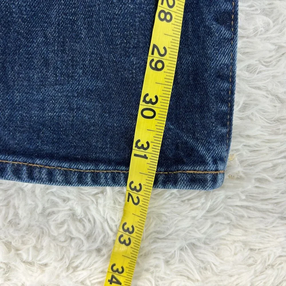 J. Crew 484 Denim Blue Jeans Japanese Denim Kurabo Men's Sz 32x32 Slim Straight